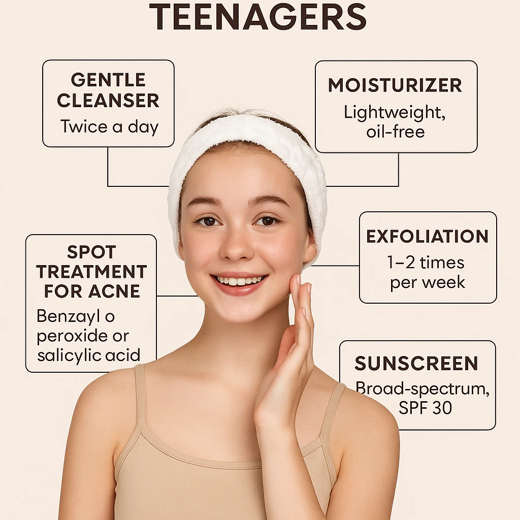 What Skincare should a teenager use