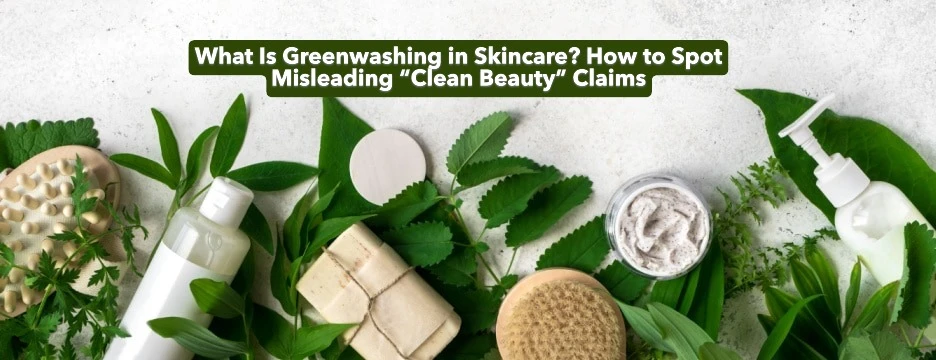 What Is Greenwashing in Skincare? How to Spot Misleading “Clean Beauty” Claims