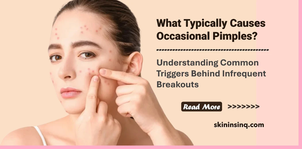 What Typically Causes Occasional Pimples? Understanding Common Triggers Behind Infrequent Breakouts